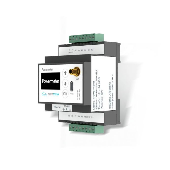 Powermeter Automate 24V-4M